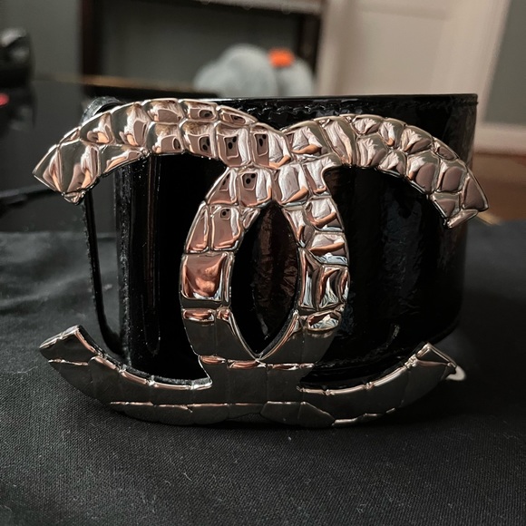 RARE Chanel black belt - Picture 3 of 10